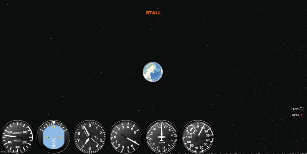Im in space... In Geofs... i have no idea how i did this btw | image tagged in geofs | made w/ Imgflip meme maker
