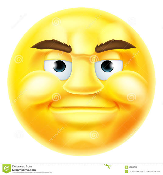 High Quality smiling emoji without watermark Blank Meme Template