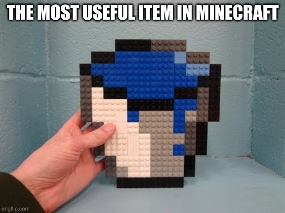 W A T E R   B U C K E T | THE MOST USEFUL ITEM IN MINECRAFT | image tagged in water bucket | made w/ Imgflip meme maker