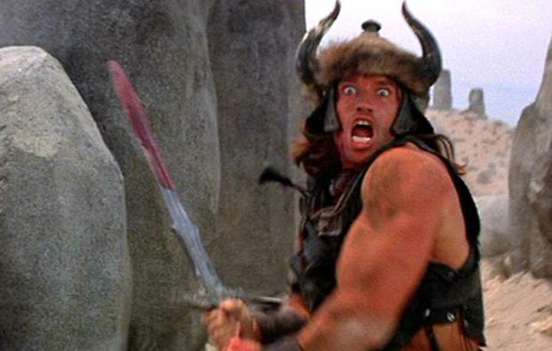 High Quality Conan the Barbarian charge Blank Meme Template