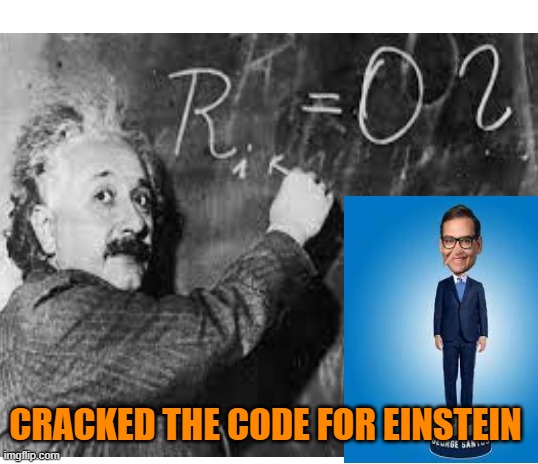 CRACKED THE CODE FOR EINSTEIN | made w/ Imgflip meme maker