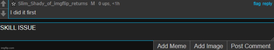 Mf deleted their comment | made w/ Imgflip meme maker