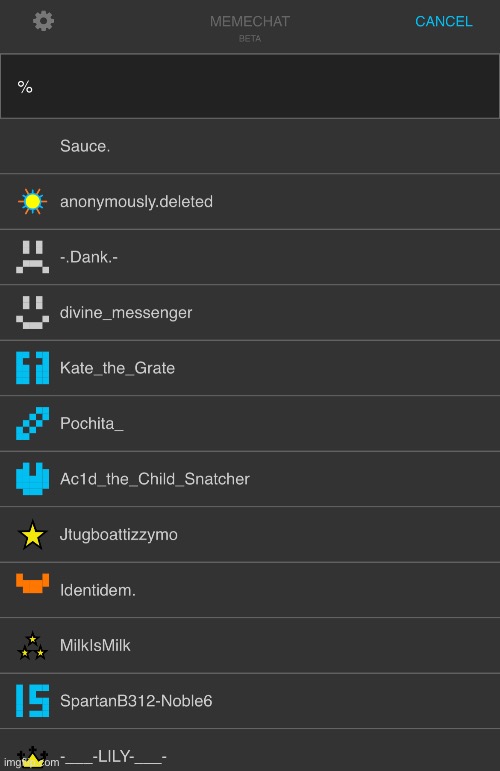 Random ass people who follow me | made w/ Imgflip meme maker