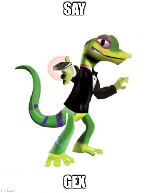Gex | SAY; GEX | image tagged in gex | made w/ Imgflip meme maker