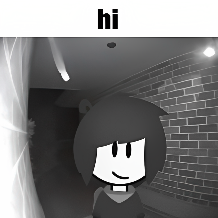 hi Blank Meme Template