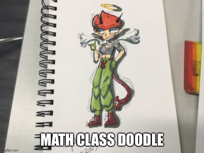 MATH CLASS DOODLE | made w/ Imgflip meme maker