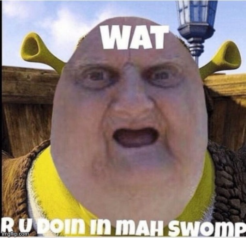 WHAT ARE ARE YOU DOING IN MY SWAMP??! | made w/ Imgflip meme maker