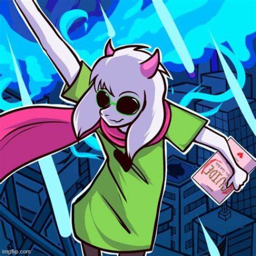 Dave Strider-looking Asriel | image tagged in dave strider-looking asriel | made w/ Imgflip meme maker