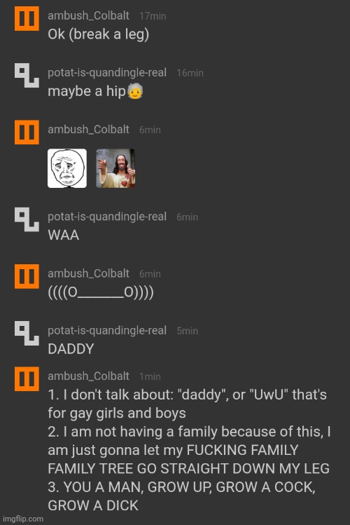 BRO TOOK IT PERSONALLY☠️☠️☠️☠️ | made w/ Imgflip meme maker