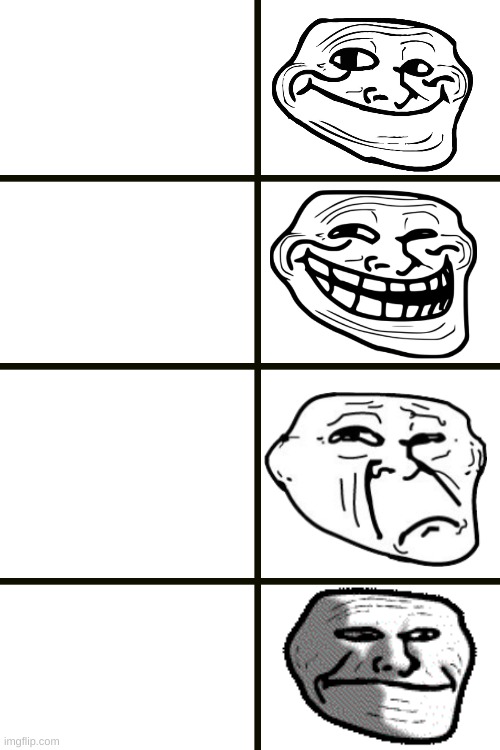Troll Face meme Blank Template - Imgflip