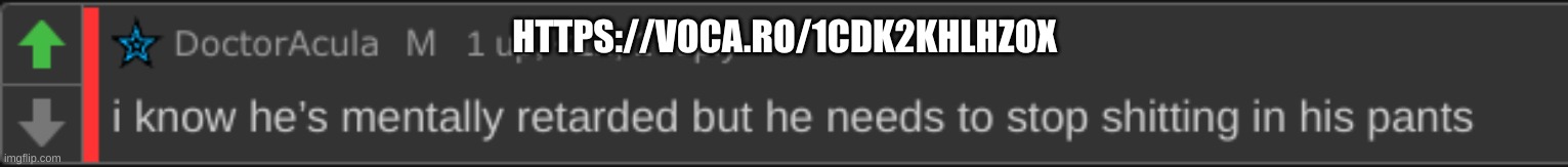 ik he's mentally | HTTPS://VOCA.RO/1CDK2KHLHZOX | image tagged in ik he's mentally | made w/ Imgflip meme maker