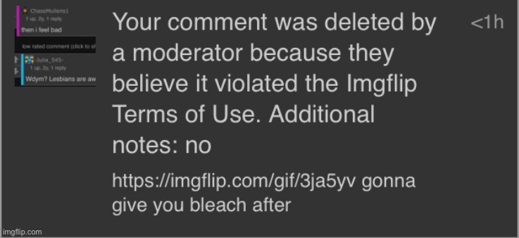 Idk if it was a sitemod or not, probably not. | made w/ Imgflip meme maker