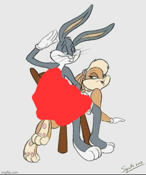image tagged in bugs bunny spank it | made w/ Imgflip meme maker