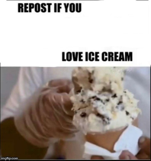 ice cream lowkey be bussin fr | made w/ Imgflip meme maker