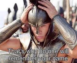 Achilles Blank Meme Template