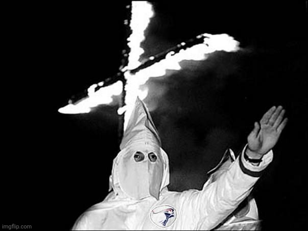 KKK Heil | image tagged in kkk heil | made w/ Imgflip meme maker