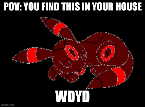 POV: YOU FIND THIS IN YOUR HOUSE; WDYD | made w/ Imgflip meme maker