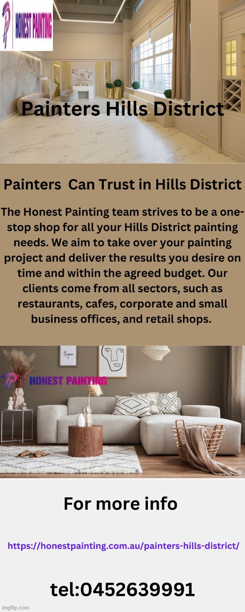 Painters  Can Trust in Hills District | image tagged in honesty | made w/ Imgflip meme maker