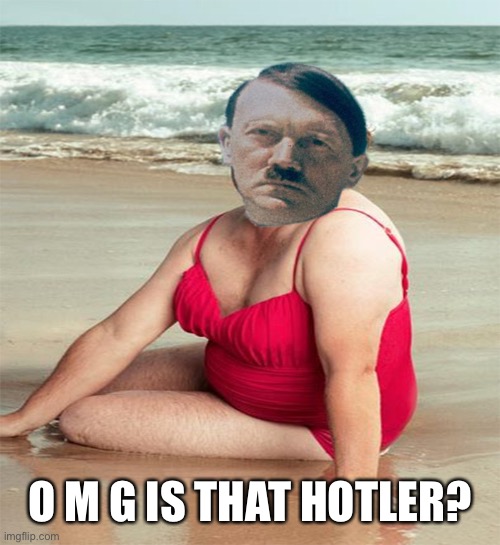 hotler | O M G IS THAT HOTLER? | image tagged in hotler | made w/ Imgflip meme maker