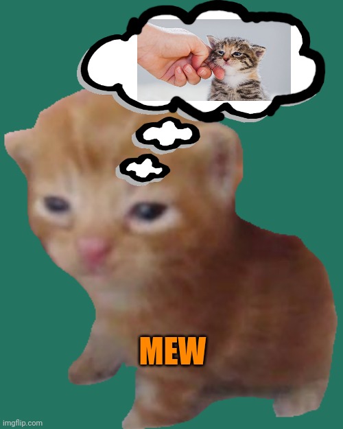 Mew | MEW | image tagged in herbert | made w/ Imgflip meme maker