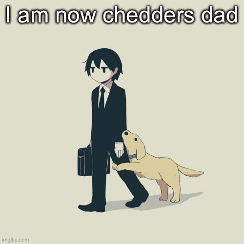 Avogado6 | I am now chedders dad | image tagged in avogado6 | made w/ Imgflip meme maker