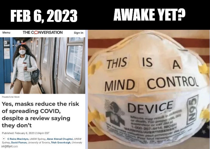 Your Compliance is Beating the Dead Horse | AWAKE YET? FEB 6, 2023 | made w/ Imgflip meme maker