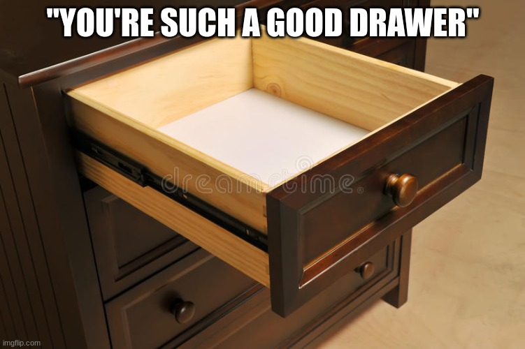 "YOU'RE SUCH A GOOD DRAWER" | made w/ Imgflip meme maker