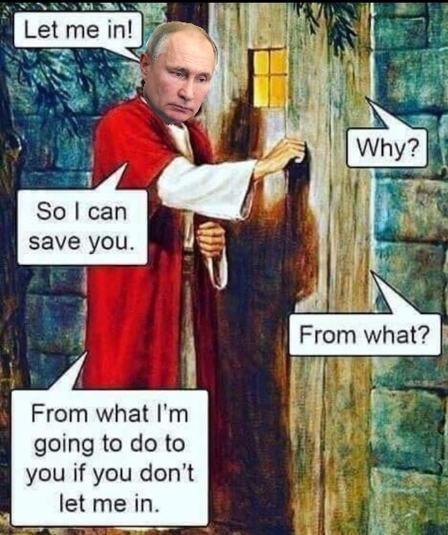 Jesus let me in | image tagged in jesus let me in,russo-ukrainian war,slavic,putin | made w/ Imgflip meme maker