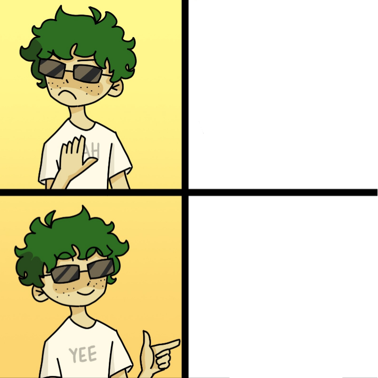 Drakezuku Blank Meme Template