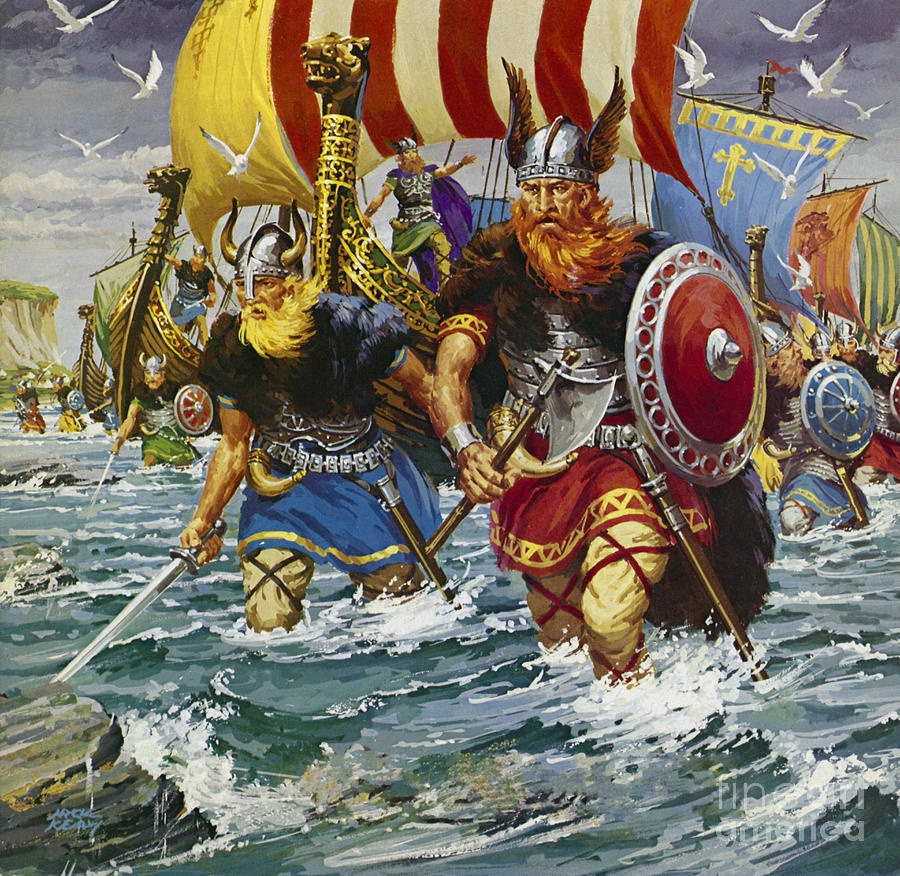 High Quality Slavic Viking Warriors Blank Meme Template