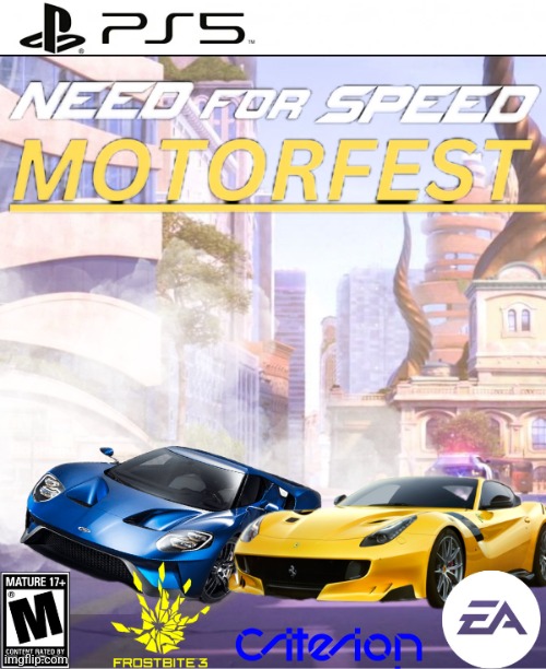 Need for speed motorfest cover art: the game will take place in zootopia after mr wolfs arrest | image tagged in need for speed,zootopia,the bad guys | made w/ Imgflip meme maker