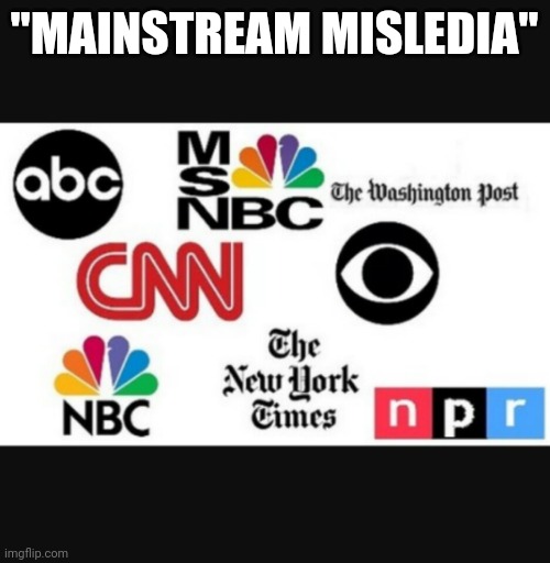 Biden plunge protection team | "MAINSTREAM MISLEDIA" | image tagged in media lies | made w/ Imgflip meme maker