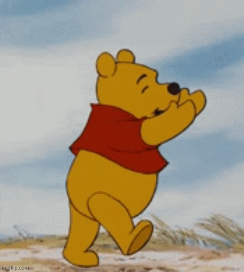 Pooh gets Griddy | image tagged in pooh gets griddy | made w/ Imgflip meme maker