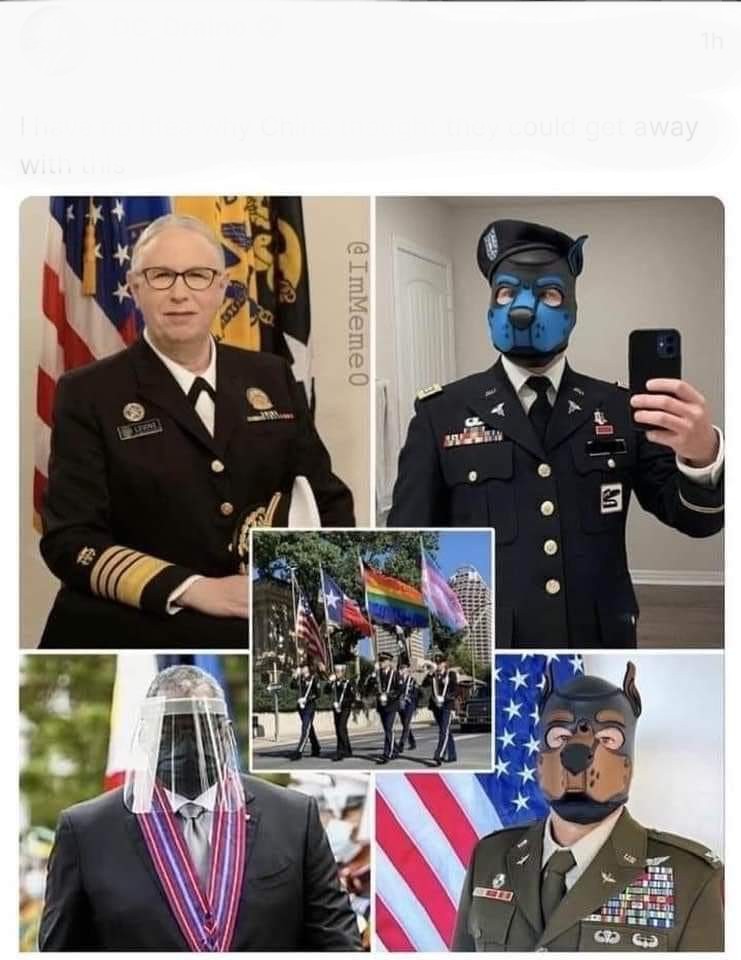US Military 2023 Blank Meme Template