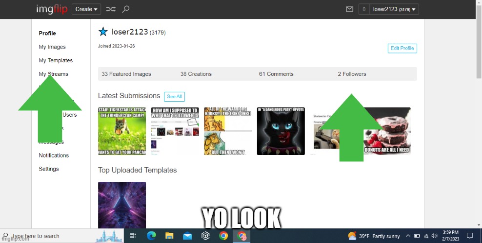 YO LOOK | made w/ Imgflip meme maker