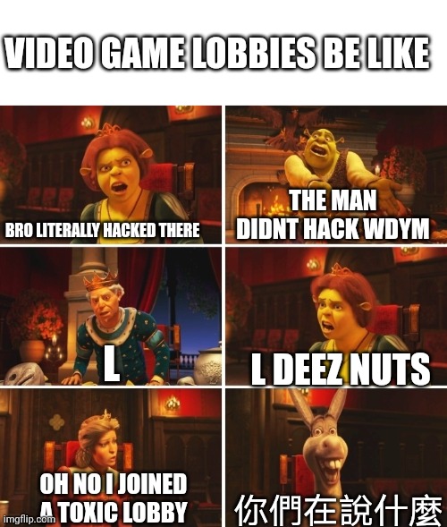 gaming shrek fiona harold donkey Memes & GIFs - Imgflip