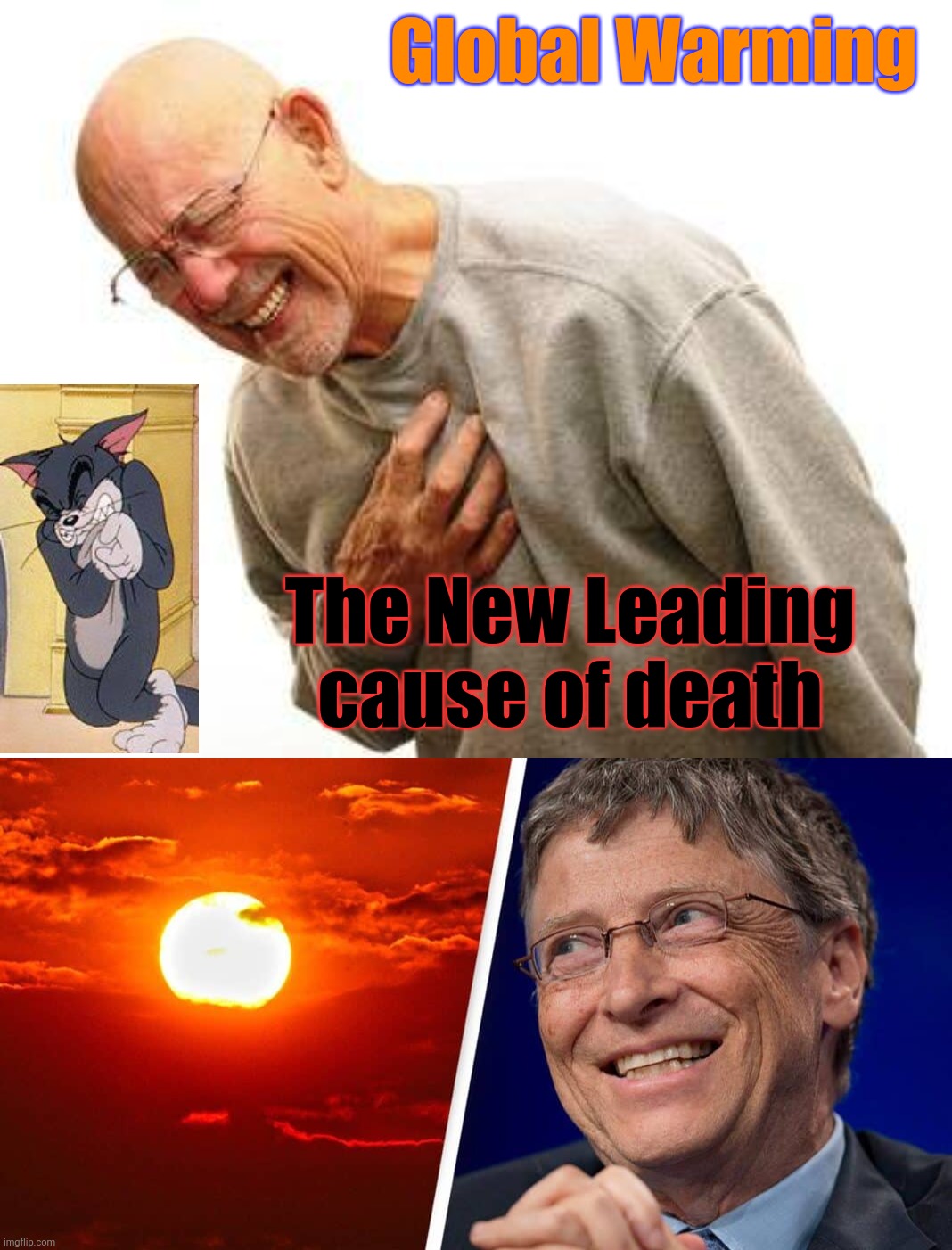 Global Warming The New Leading cause of death | image tagged in walter white heart attack | made w/ Imgflip meme maker
