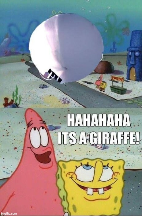 Man what a nice balloon, I hope nothing happens to it. | made w/ Imgflip meme maker