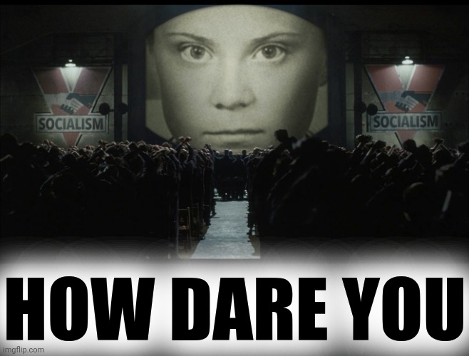 Greta Thunberg | HOW DARE YOU | image tagged in greta thunberg | made w/ Imgflip meme maker