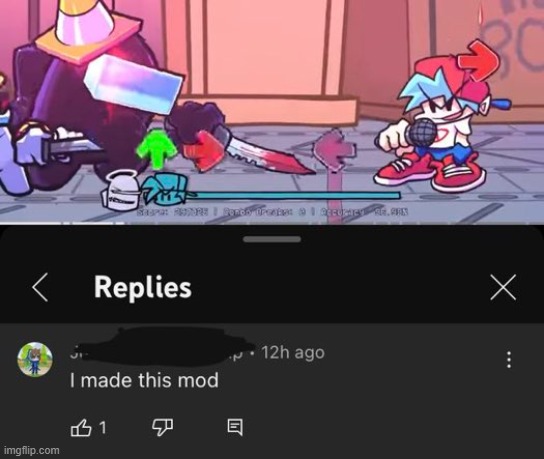 he made this mod | made w/ Imgflip meme maker