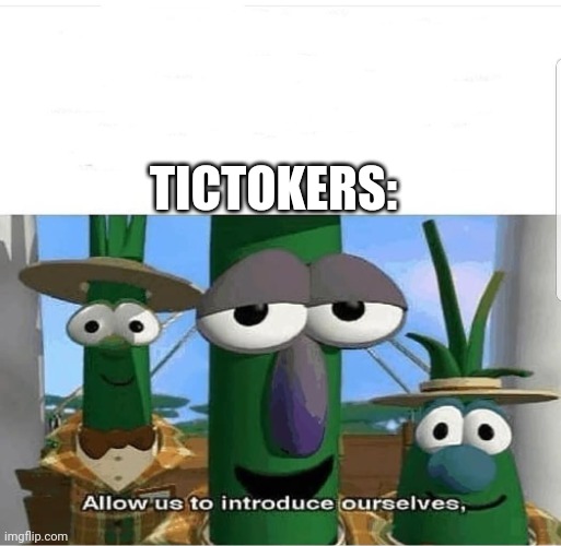 Allow us to introduce ourselves | TICTOKERS: | image tagged in allow us to introduce ourselves | made w/ Imgflip meme maker
