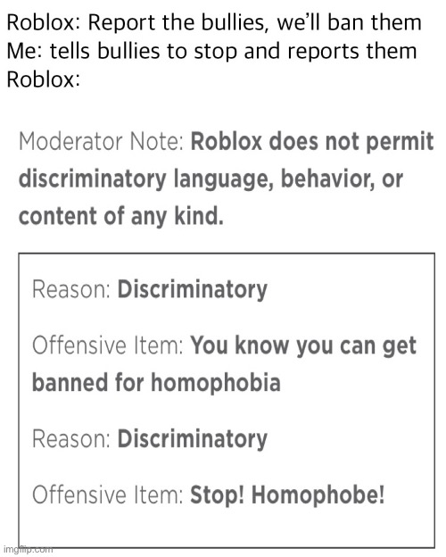 Roblox ban system sucks | image tagged in roblox meme,banned from roblox | made w/ Imgflip meme maker