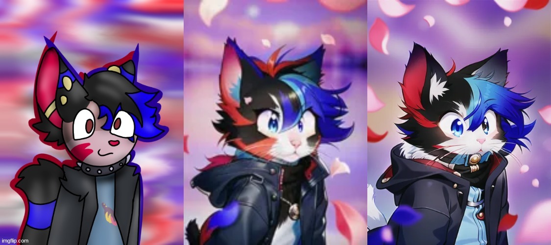 i put the art through an ai art thing | made w/ Imgflip meme maker