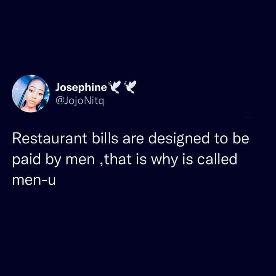 High Quality Restaurant bills Blank Meme Template