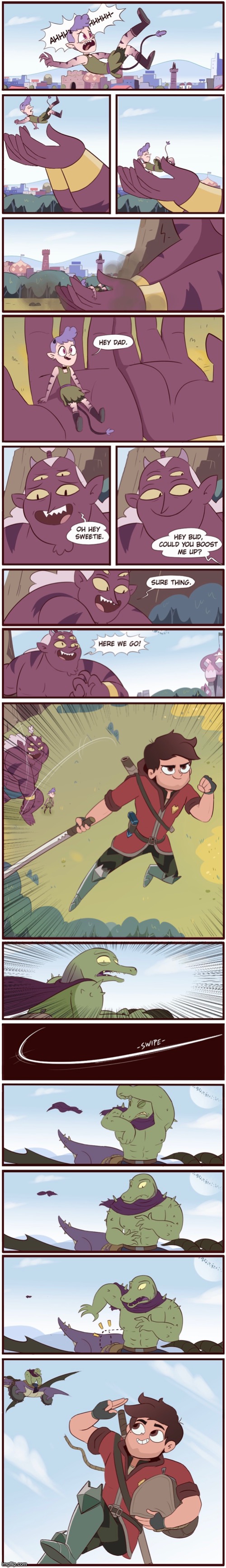 Echo Creek: A Tale of Two Butterflies: Prologue (Part 3) | image tagged in morningmark,svtfoe,comics/cartoons,star vs the forces of evil,comics,memes | made w/ Imgflip meme maker