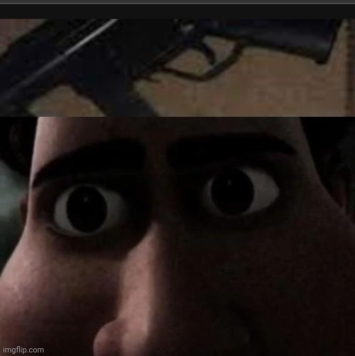 image tagged in titan stare | made w/ Imgflip meme maker