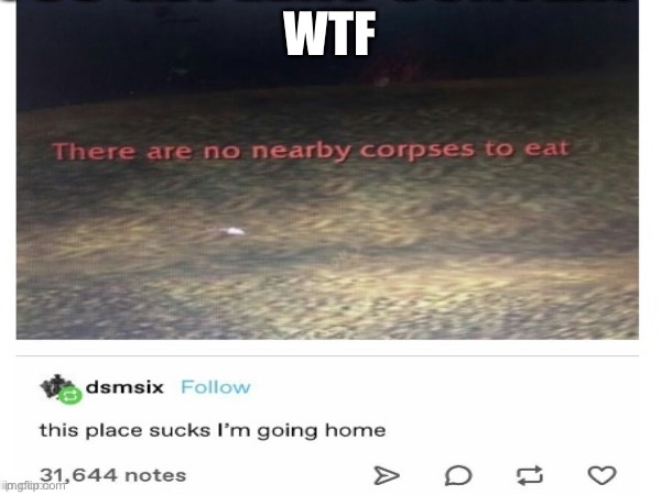 Cannibal | WTF | image tagged in food | made w/ Imgflip meme maker