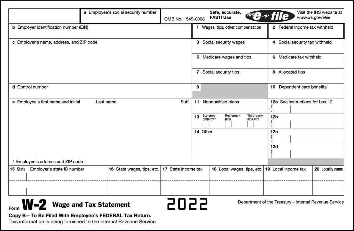 W-2 tax form JPP Blank Meme Template