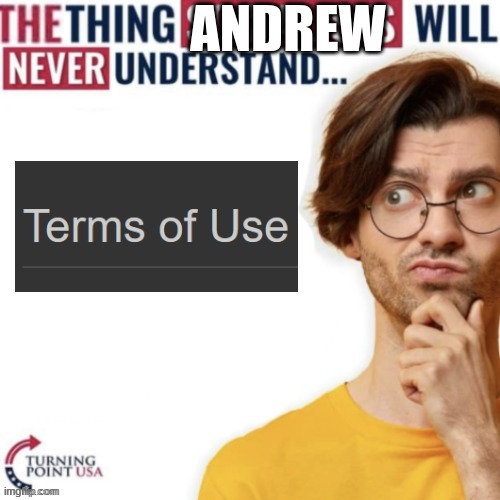 @AndrewFingayson | ANDREW | made w/ Imgflip meme maker