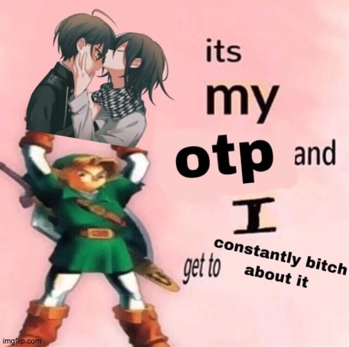 It's my OTP | image tagged in it's my otp | made w/ Imgflip meme maker